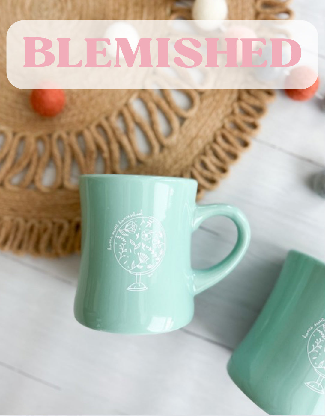 BLEMISHED Home Sweet Homeschool Globe | Ceramic Mug