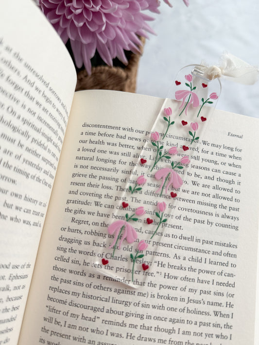 Tulip Acrylic Bookmark