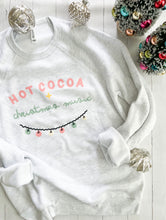 Load image into Gallery viewer, Hot Cocoa + Christmas Music | Unisex Sweatshirt
