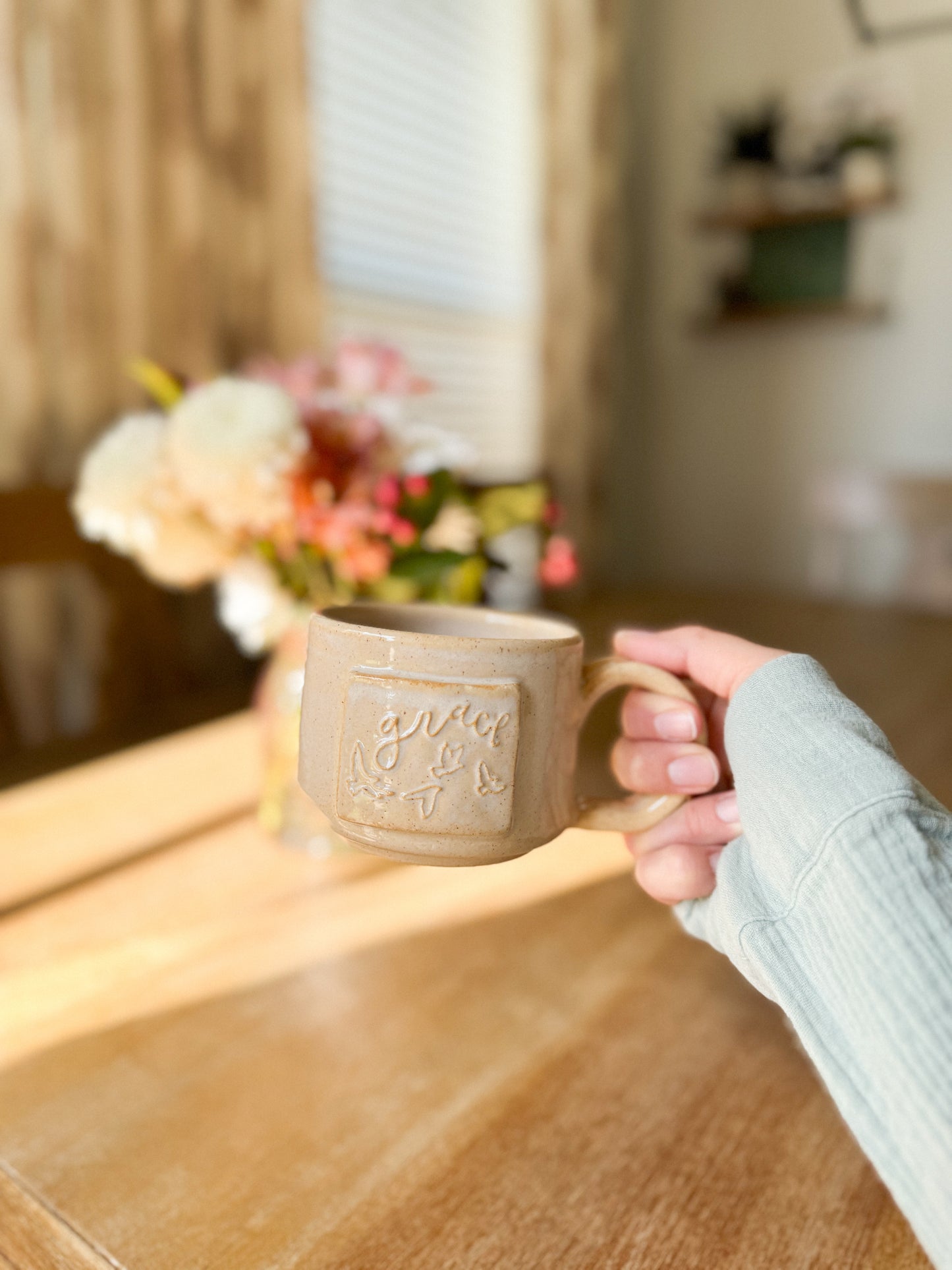 Grace | Toasty 12oz Handmade Mug