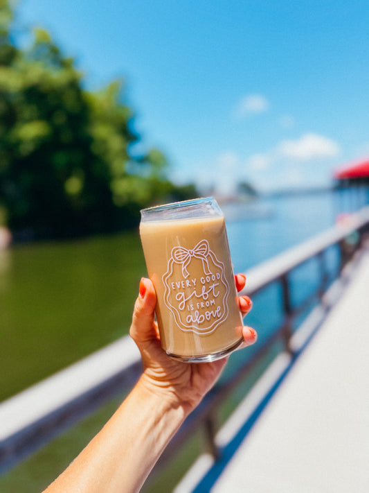 Every Good Gift | 16oz Glass Cup