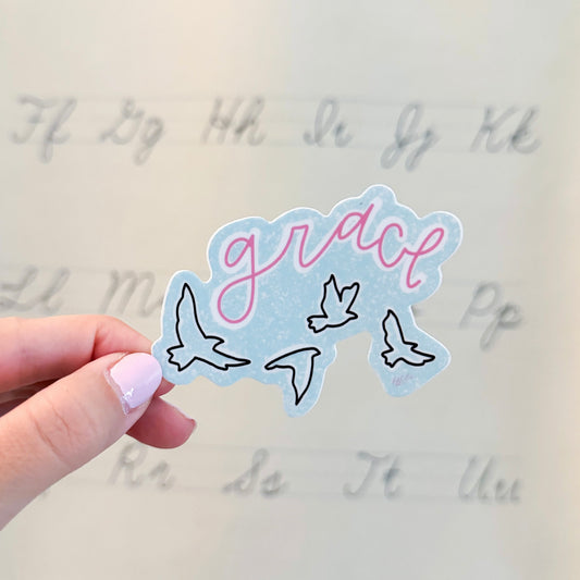 Grace | Vinyl Sticker