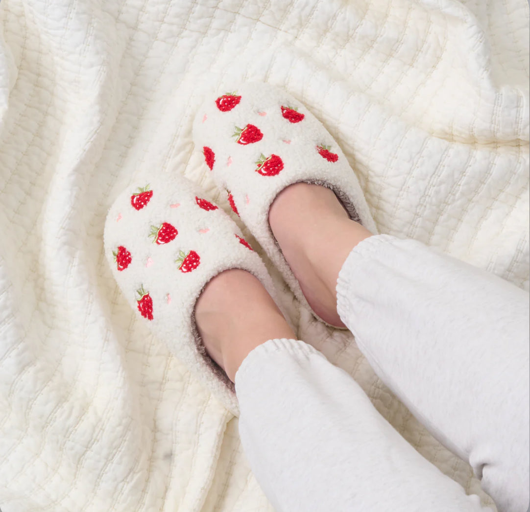 Strawberry Slippers