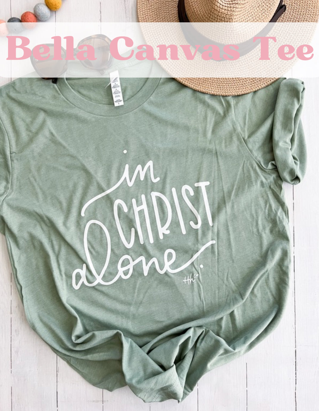 In Christ Alone | Sage Unisex Tee