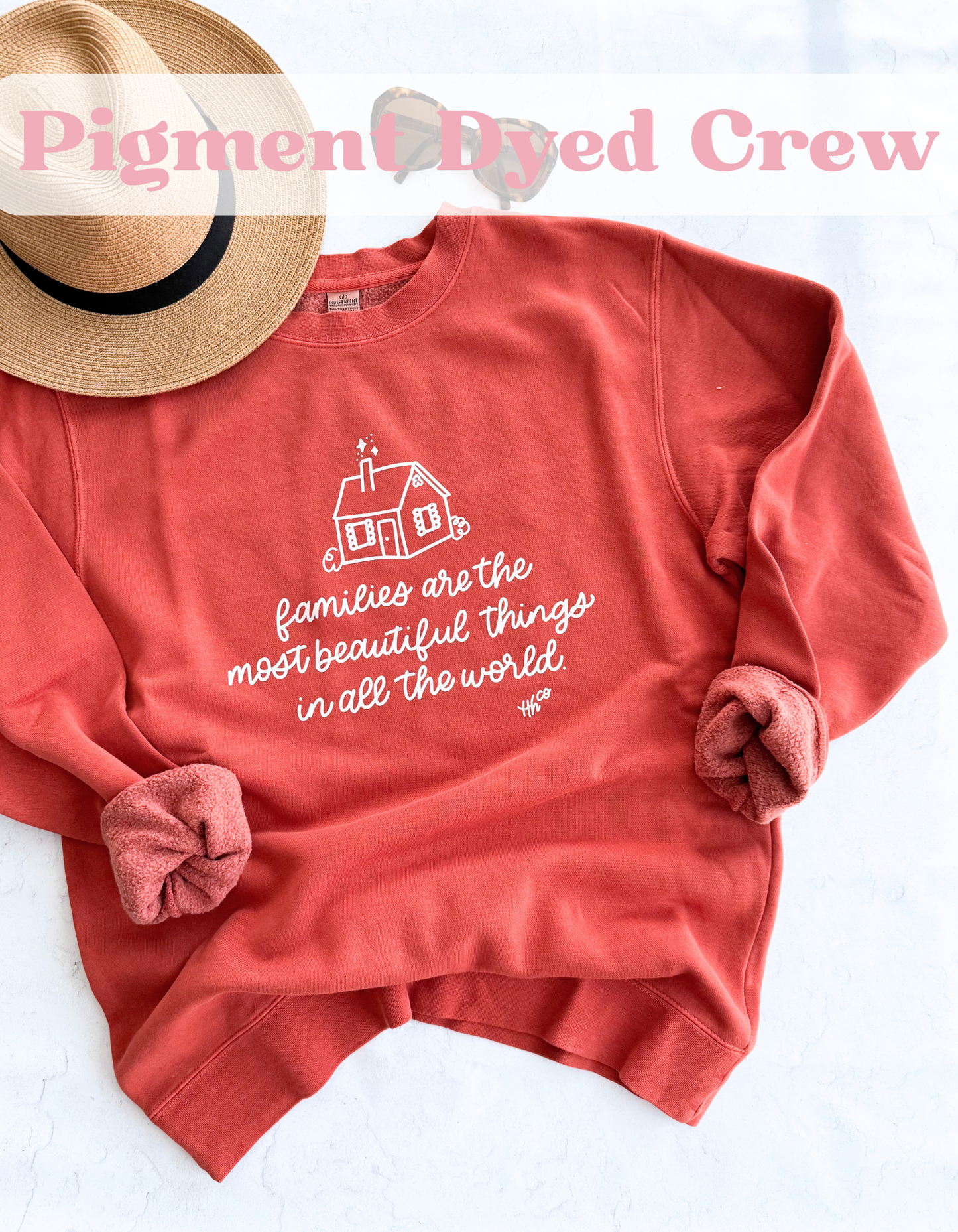 PREORDER Family | Pigment Dyed Crewneck