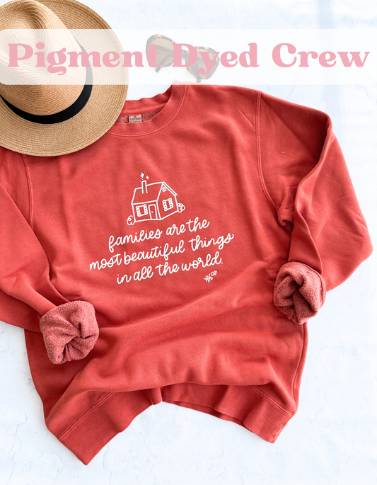 PREORDER Family | Pigment Dyed Crewneck