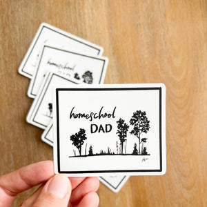 Homeschool Dad | Vinyl Sticker