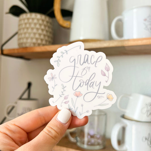 Grace | Vinyl Sticker